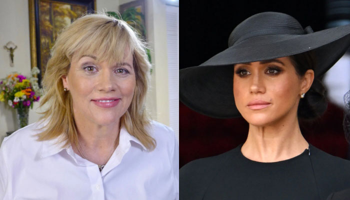 Samantha Markle (L) and Meghan Markle (R)