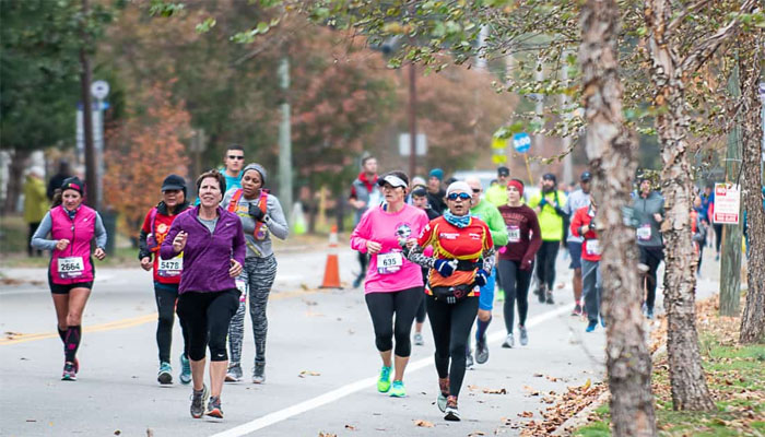 People running for Richmond Marathon. — Richmond Mrathon/File