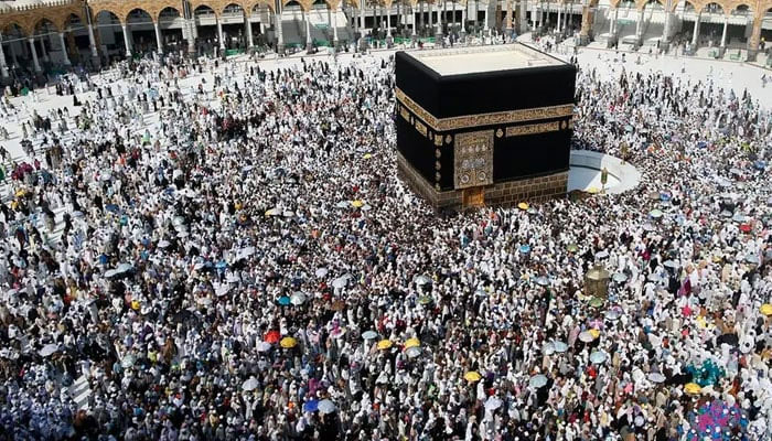 Muslim pilgrims pray around the holy Kaaba at the Grand Mosque ahead of the annual haj pilgrimage in Mecca. — AFP/file