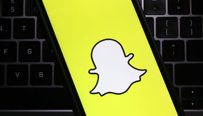 Snapchat logo is seen in this illustration. — AFP