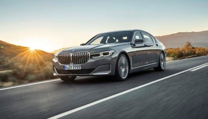 Approximately one in three BMW Series 7 models sold second-hand could have had their mileage clocked. —AFP
