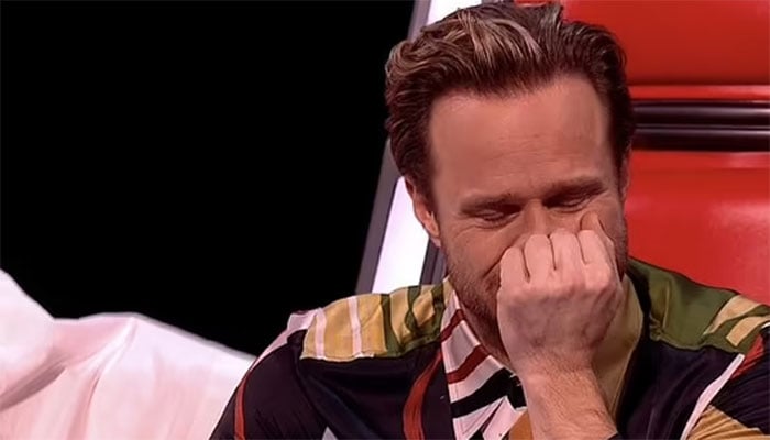 Olly Murs emotional response to contestants song reveals personal grief on The Voice UK.