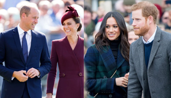 Prince William and Kate Middleton are reportedly more popular than Prince Harry and Meghan Markle