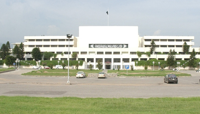 An outside view of parliament building in Islamabad. — National Assembly website/File