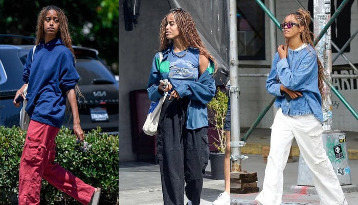 Malia Obama's comfort trousers make her Gen-Z androgynous style icon