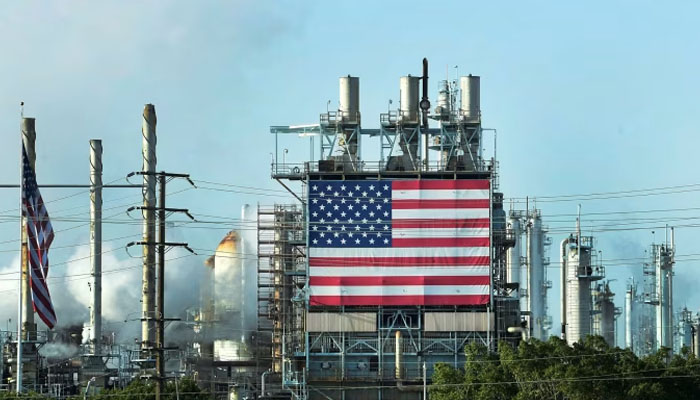An oil plant located in the United States. — AFP/File