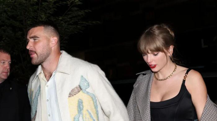 Travis Kelce stays with Taylor Swift at their hotel to show care for ...