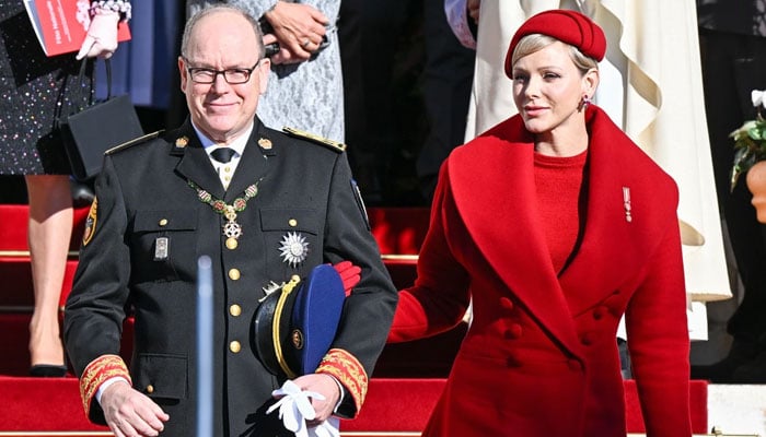 Princess Charlene stuns in red for Monaco’s National Day celebrations