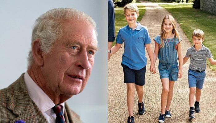 King Charles has been spending more time with Prince George, Princess Charlotte and Prince Louis