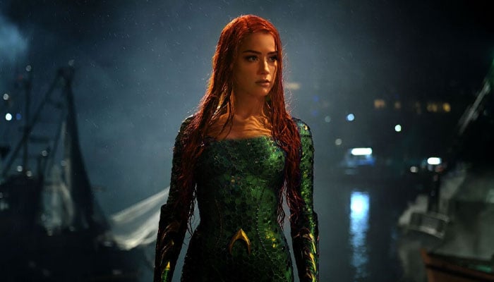 Amber Heard portrayed the Aquaman’s love interest Mera in the franchise