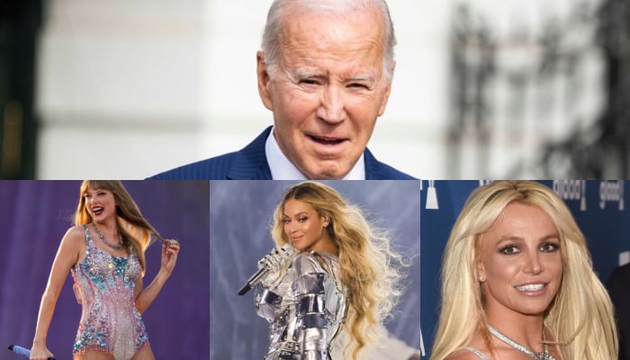 Joe Biden mixes Taylor Swift, Beyoncé and Britney Spears