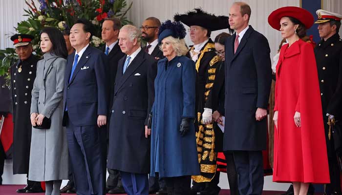 King Charles, Queen Camilla, Prince William and Princess Kate appeared together