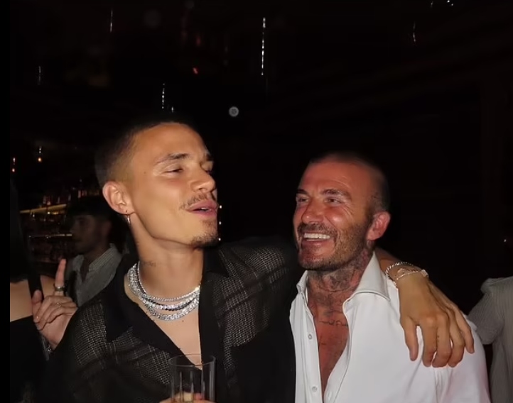 Romeo Beckham partage de beaux moments avec son père David dans un cliché réconfortant
