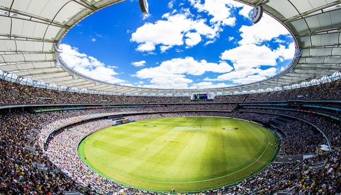 A view of the Perth Stadium. — ABC News