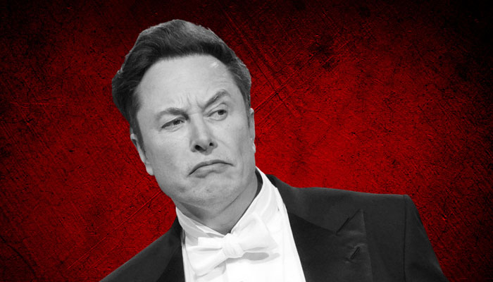 An illustration of Elon Musk. — X/@teslarati