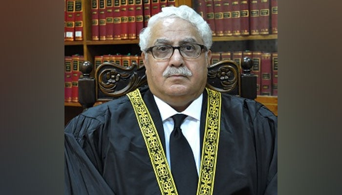 Justice Mazahar Ali Akbar Naqvi. — Supreme Court website