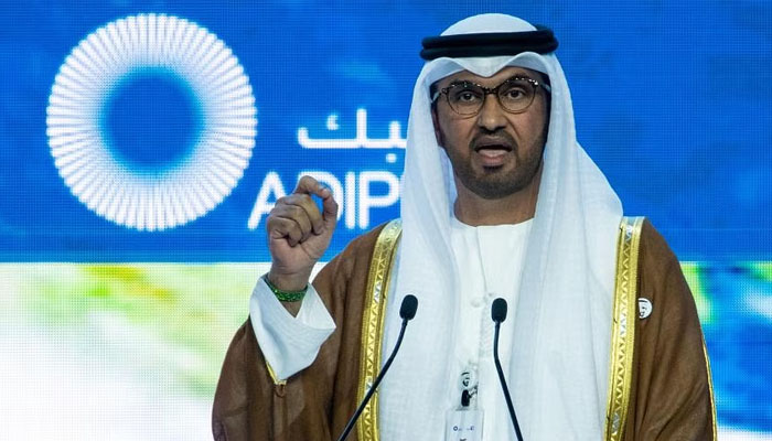 The leaked briefing notes were prepared by the UAE’s COP28 team for summit president Sultan Ahmed Al Jaber ahead of meetings. — AFP/File