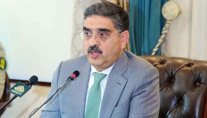 Caretaker Prime Minister Anwaar-ul-Haq Kakar. — APP