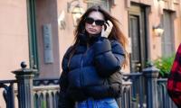 Emily Ratajkowski Prepares For Winter In New York City