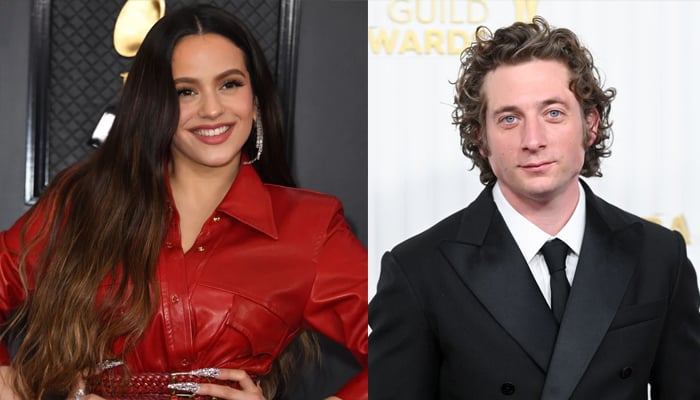 Jeremy Allen White and Rosalía sparked rumors of romance during an outing last month