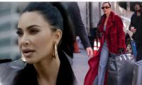 Kim Kardashian Flaunts Lavish Lifestyle Arriving At AHS Set, Brushes Off Trolls  