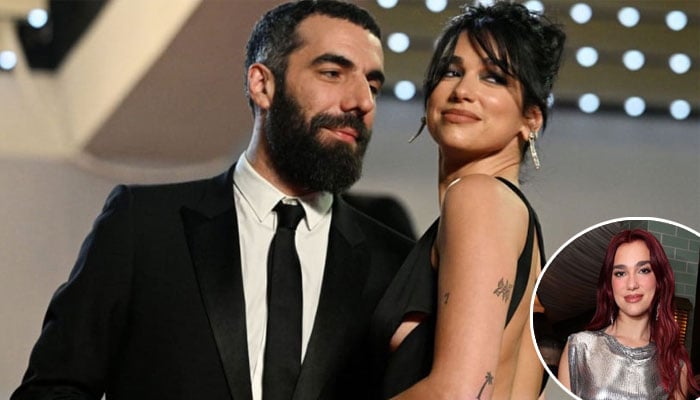 Dua Lipa makes sparkling first appearance after split from Romain Gavras