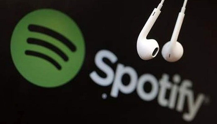 An image of a Spotify logo. — AFP/File