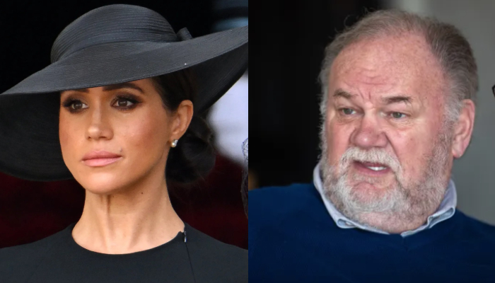 Meghan Markles father criticises daughter for maintaining silence over royal race row