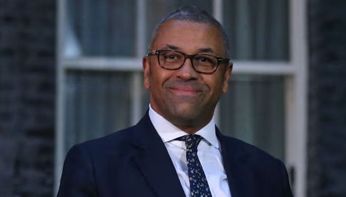 James Cleverly, UK Home Secretary studied at the University of West London and began a career in publishing before drifting into Conservative politics around 2002. — AFP