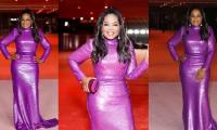 Oprah Winfrey Flaunts Weight Loss In Purple Gown At Academy Museum Gala