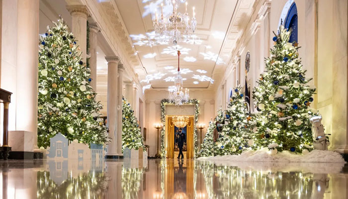 Jill Bidens White House Christmas decorations. — White House