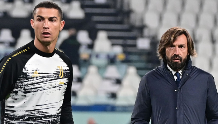 Cristiano Ronaldo (left) and Andrea Pirlo. — AFP/File