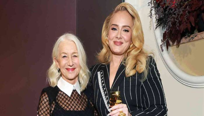 Helen Mirren speaks highly of Adele as a singer at THR Annual Women in Entertainment Gala