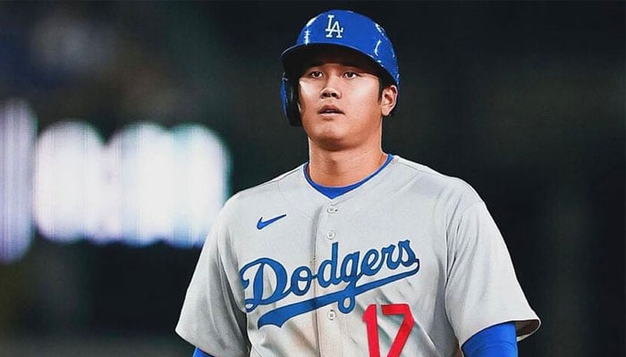 Shohei Ohtani in his LA Dodgers jersey. — X/@ArashMarkazi