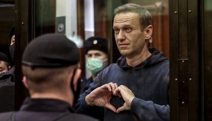 Alexei Navalny in Russian prison. X/@epa