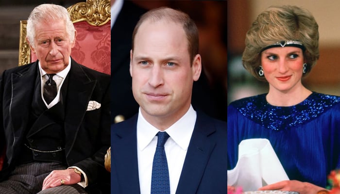 Prince William favoured for being Dianas son as public shuns King Charles