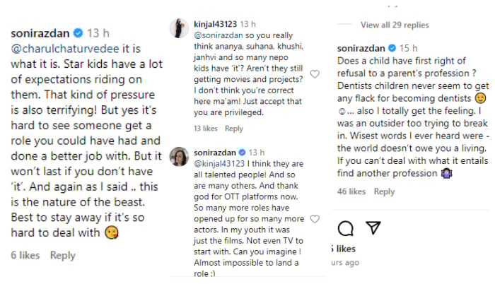 Alia Bhatt’s mom defends Suhana Khan, Ananya Pandey over nepotism debate