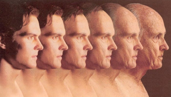 An image representing the process of human ageing. — X/@internetmedicine