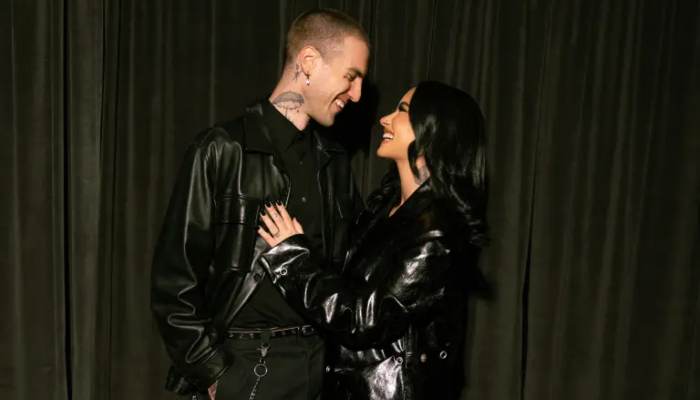 Demi Lovato rocks huge ring after announcing engagement to beau Jutes