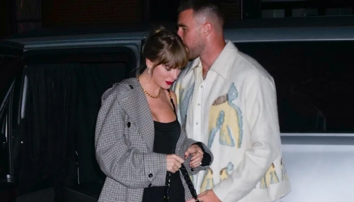 Travis Kelce and Taylor Swift are each others support