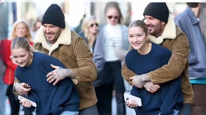 La relation étroite de David Beckham avec sa fille Harper brille lors d’un voyage festif