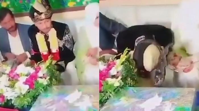 VIDEO: Wedding turns into tragedy as groom dies on stage