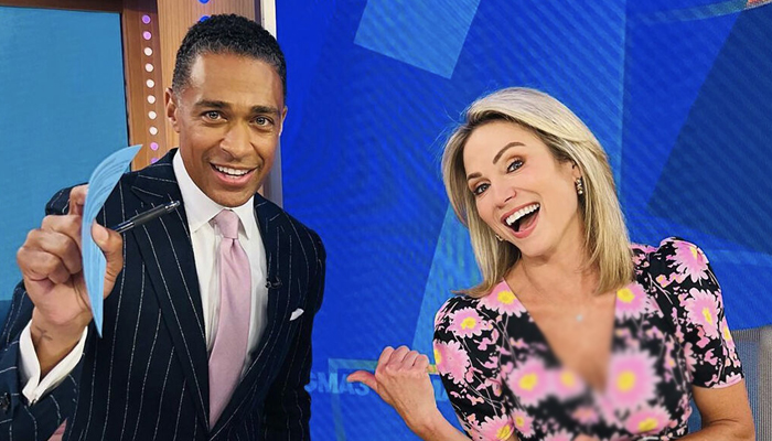 TJ Holmes teases he and Amy Robach are secretly married