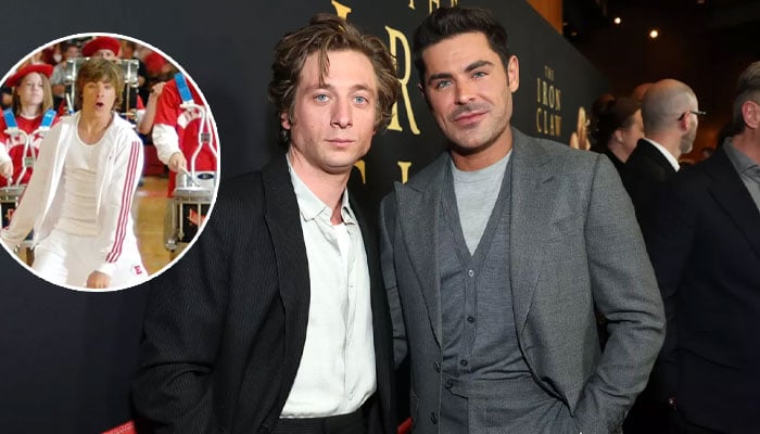 Jeremy Allen White and Zac Efron star in the newly-released movie ‘The Iron Claw’