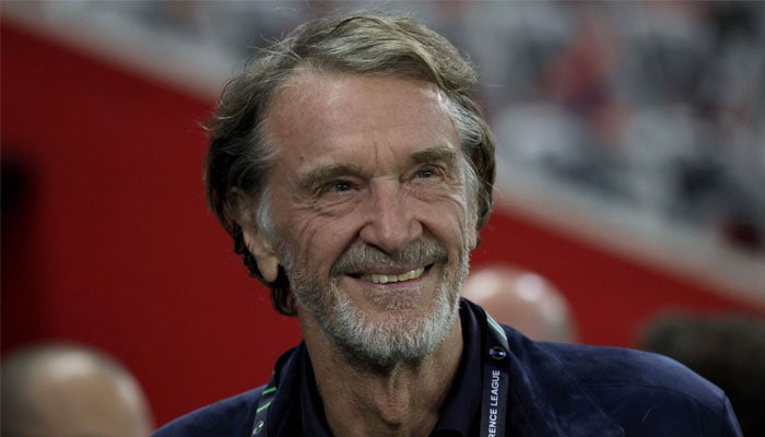 British INEOS Group chairman Jim Ratcliffe looks on ahead of the UEFA Europa Conference League second-leg quarter-final football match between Nice (OGCN) and FC Basel at the Allianz Riviera in Nice, on April 20, 2023. — AFP