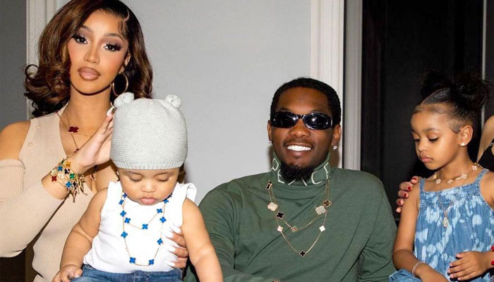 Cardi B and Offset spend Christmas together with kids amid bitter split