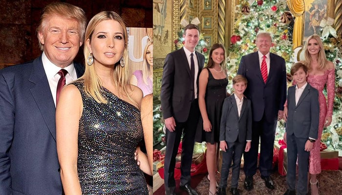 Ivanka Trump celebrates Christmas with her father Donald Trump, husband Jared Kushner and children. — Instagram/@ivankatrump