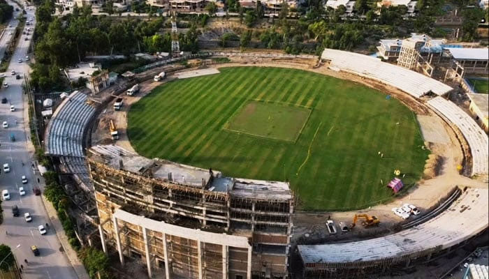 A view of Hayatabad Cricket Stadium. — Facebook/Hayatabad Cricket Stadium/File
