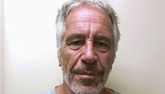 Jeffrey Epstein appears in a photograph taken for the New York State Division of Criminal Justice Services sex offender registry on March 28, 2017. —  New York State Sex Offender Registry