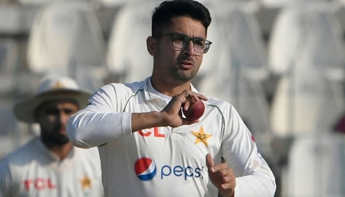 Pakistan’s leg spin bowler Abrar Ahmed. — PCB